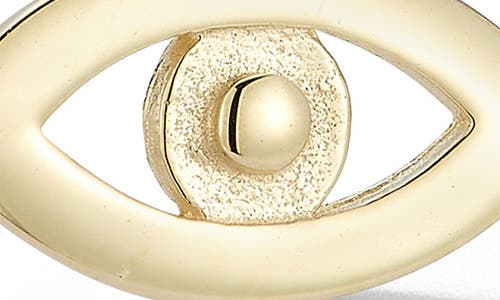 Ember Fine Jewelry Evil Eye Stud Earrings In Gold