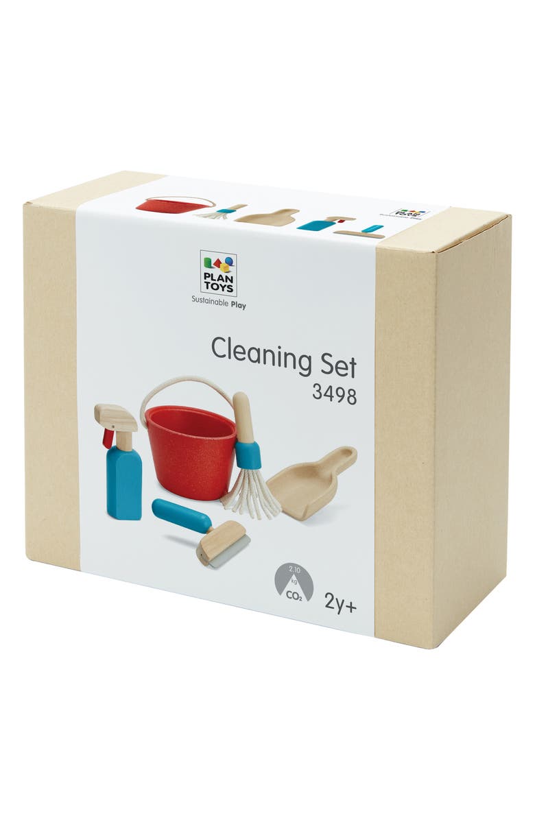 PlanToys<sup>®</sup> Cleaning Playset, Alternate, color, 