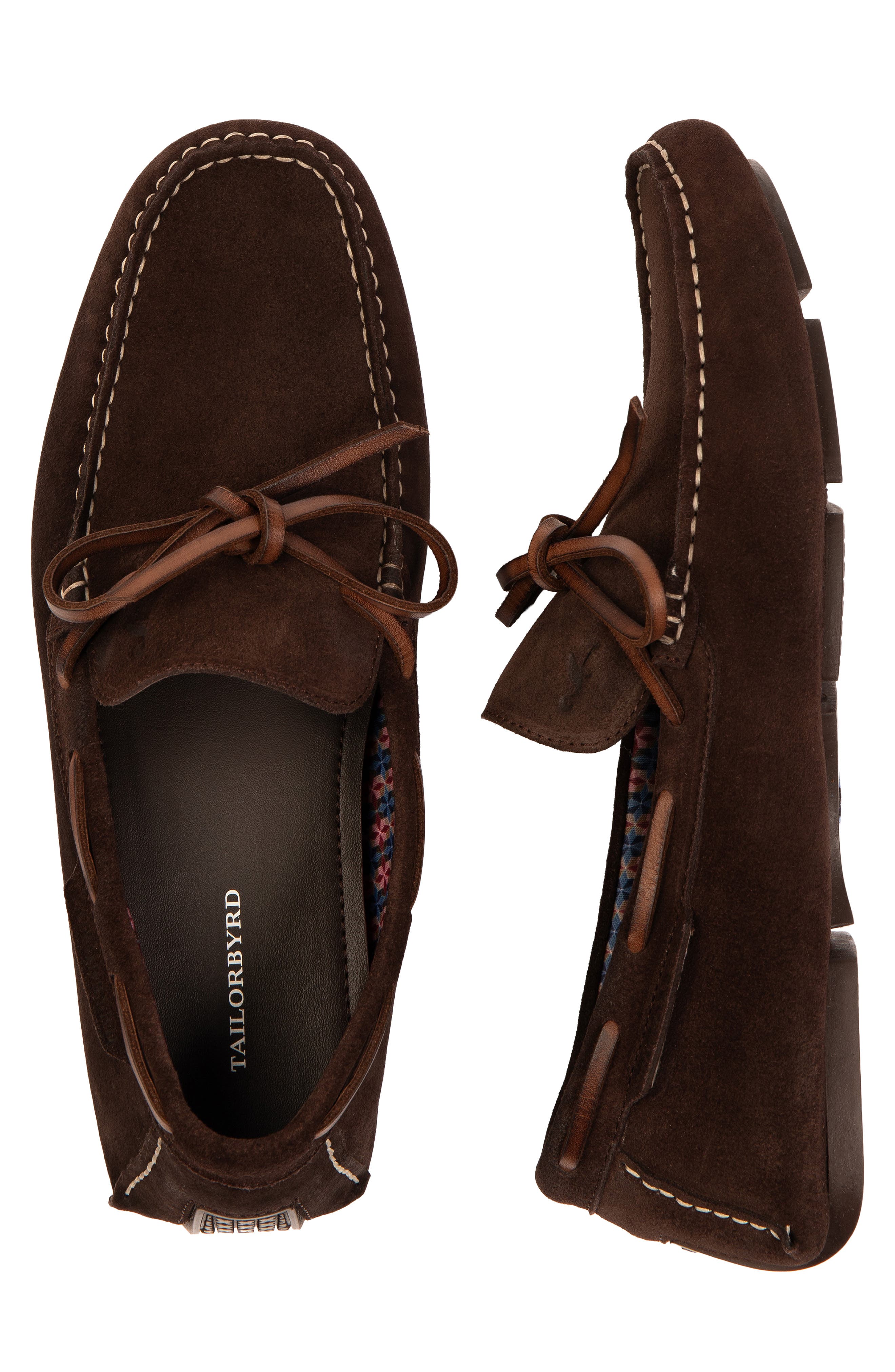 Derek Leather Driving Moccasin, Alternate, color, CHOCOLATE
