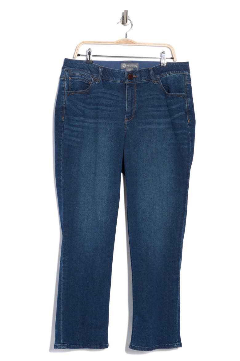 High Waist Boyfriend Jeans, Alternate, color, BLUE