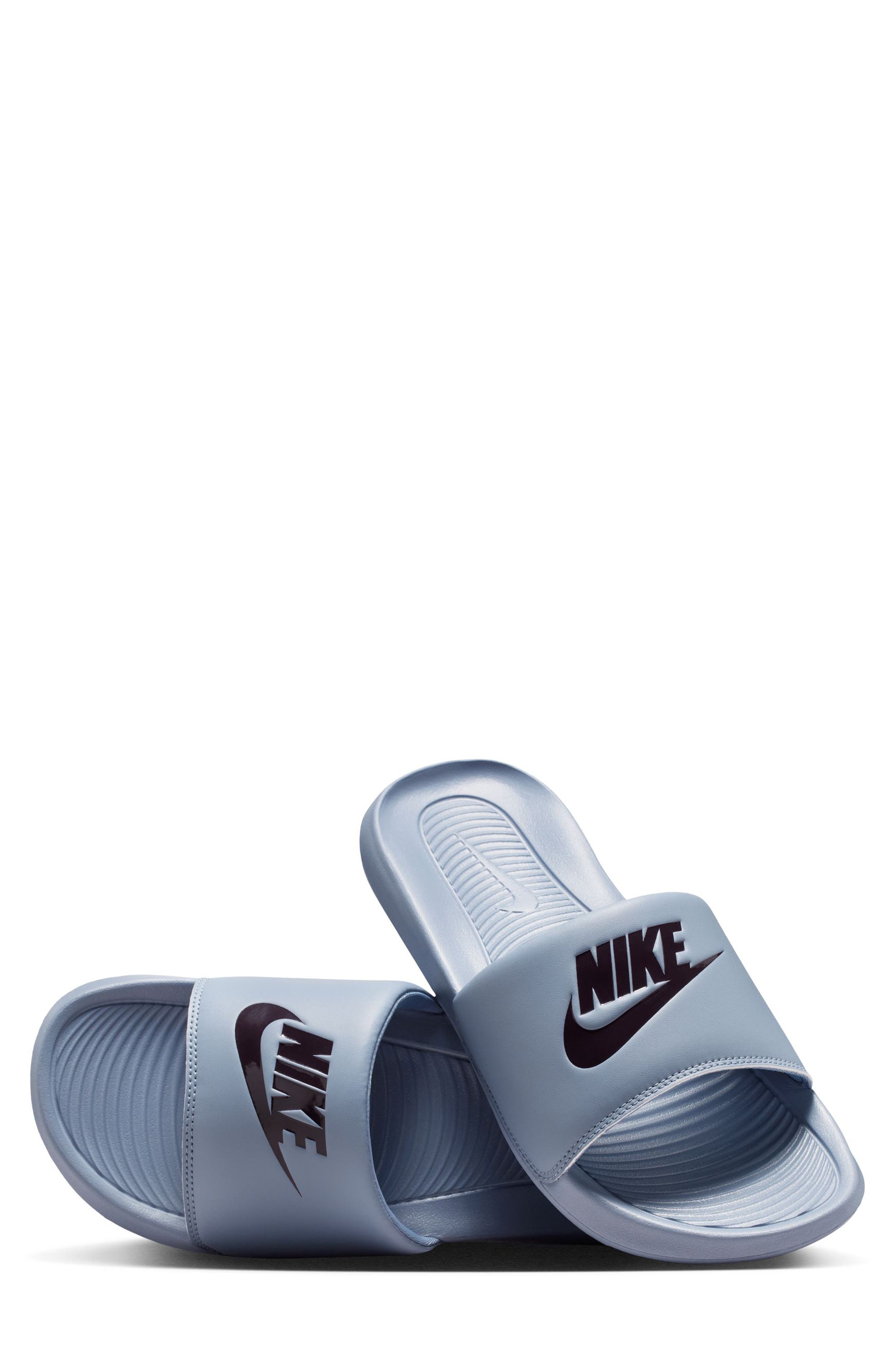 Victori One Sport Slide, Alternate, color, ASHEN SLATE/ BURGUNDY ASH