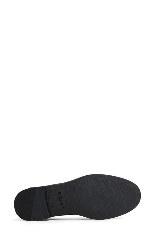Sperry Seaport Penny Loafer In Black