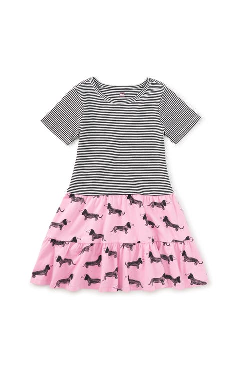 Tier Skirted Twirl Dress (Toddler, Little Kid, Big Kid)