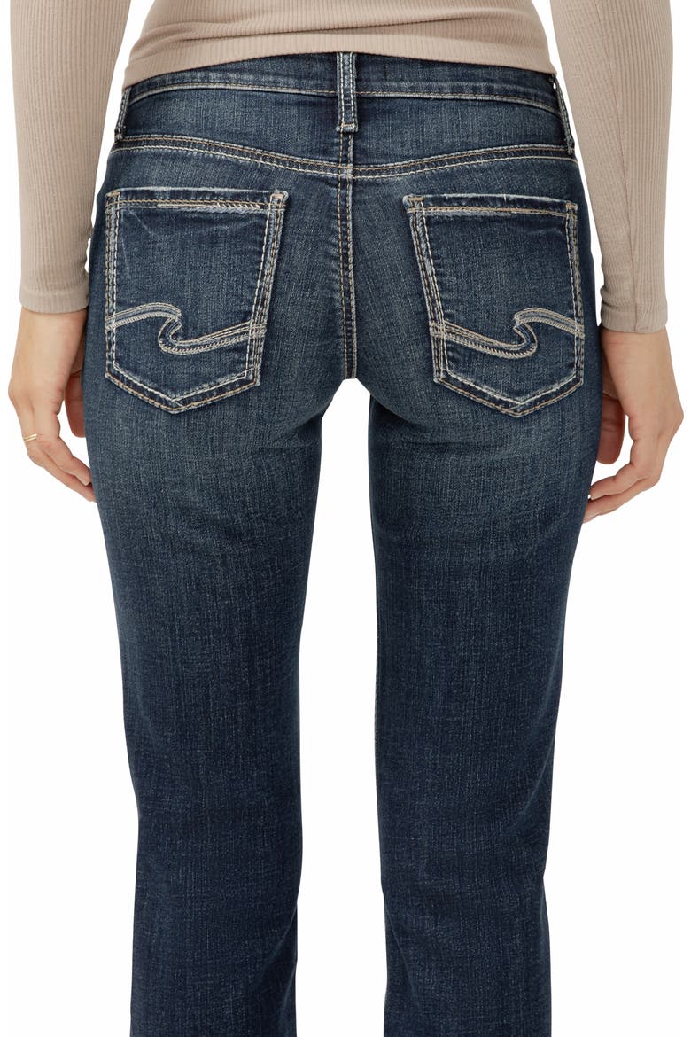 Britt Ripped Low Rise Slim Straight Leg Jeans, Alternate, color, BONNIE
