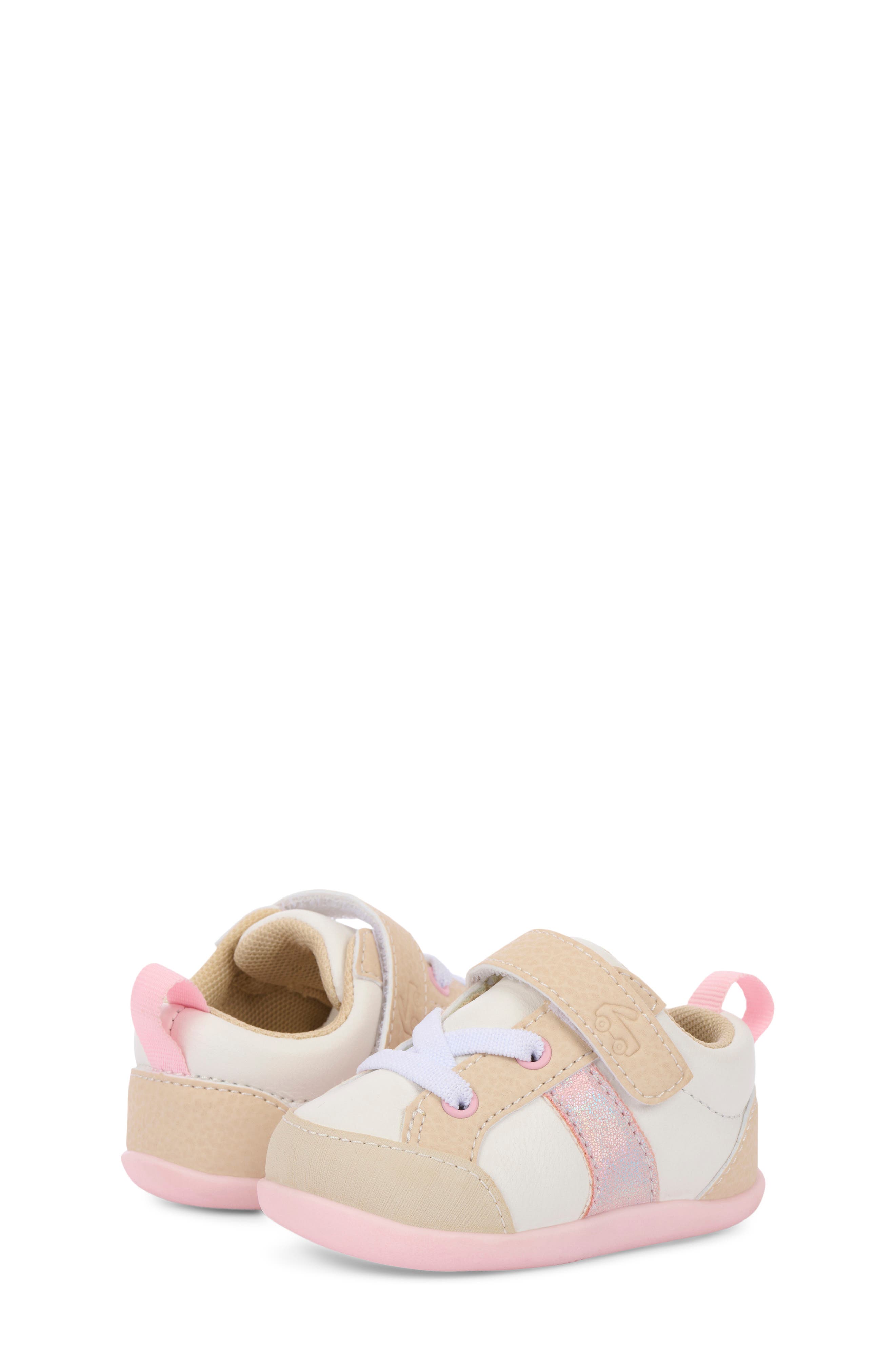 See Kai Run Kids' Mini Connor Sneaker, Alternate, color, White/ Oatmeal