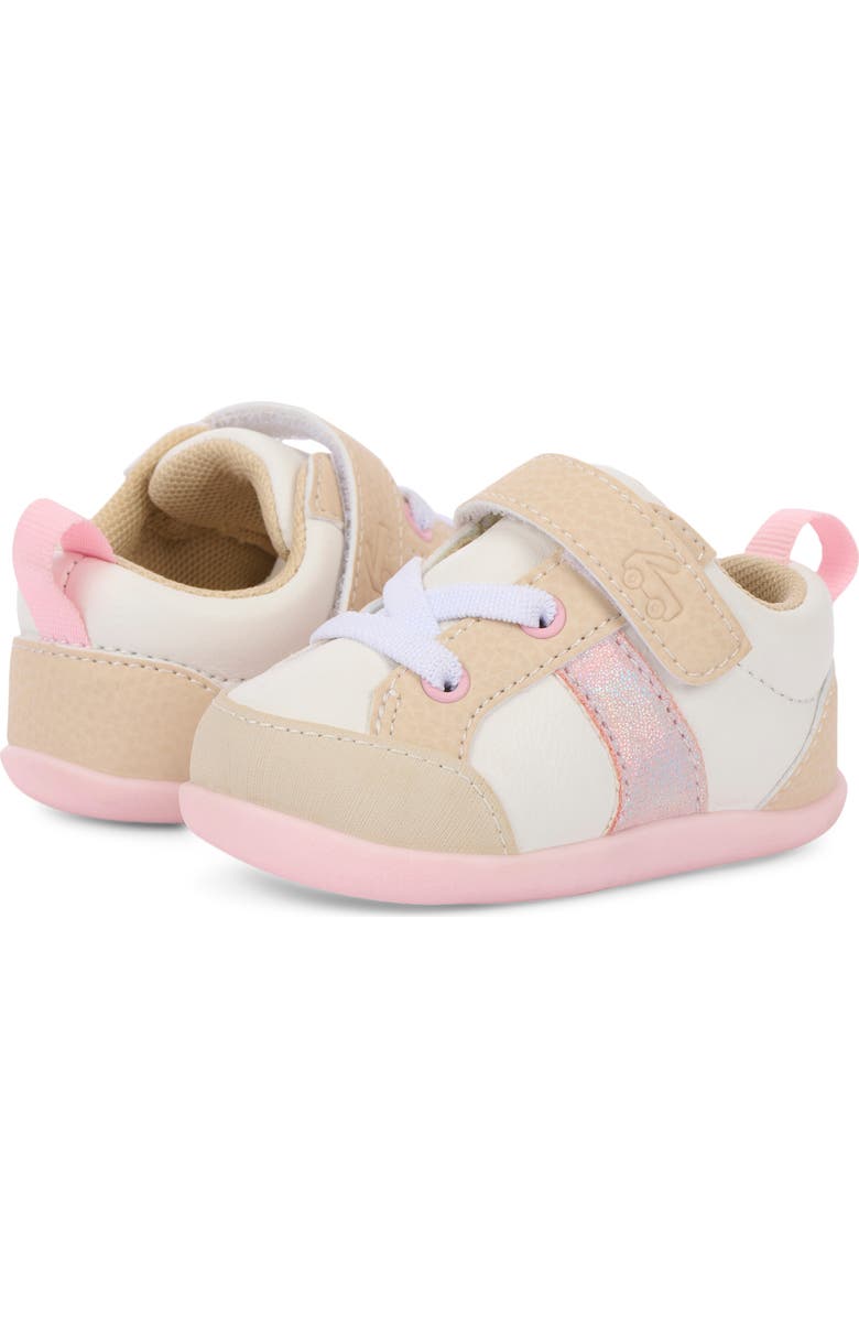 See Kai Run Kids' Mini Connor Sneaker, Alternate, color, White/ Oatmeal