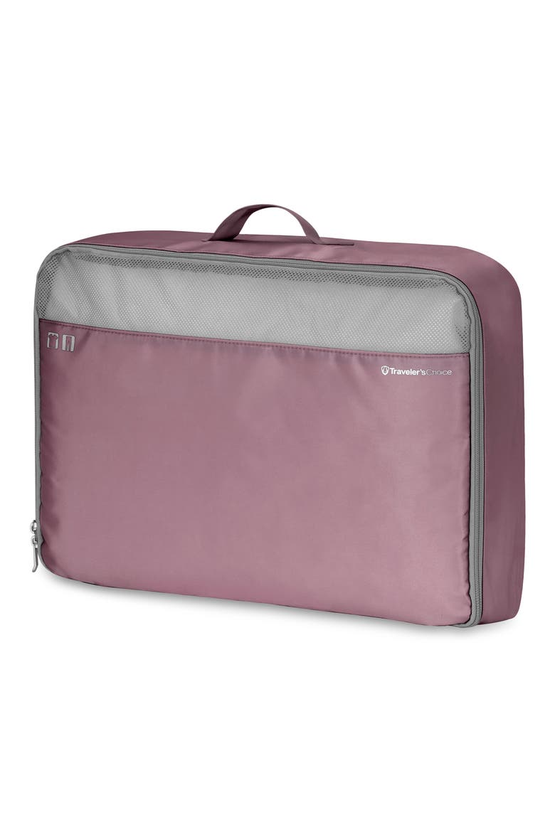 5-Piece Packing Cube Set, Alternate, color, MAUVE
