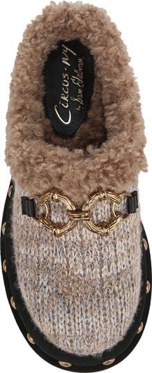 Annie Faux Shearling Lined Clog