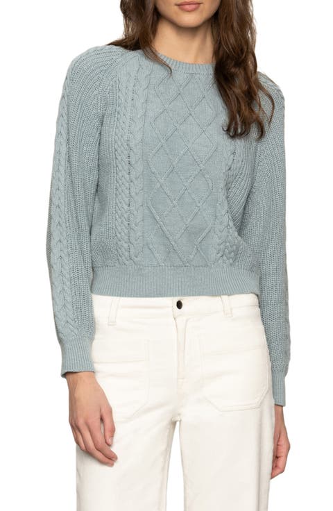 Nomad Cable Cotton Sweater (Regular & Petite)
