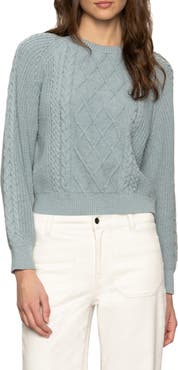 Sanctuary Nomad Cable Cotton Sweater