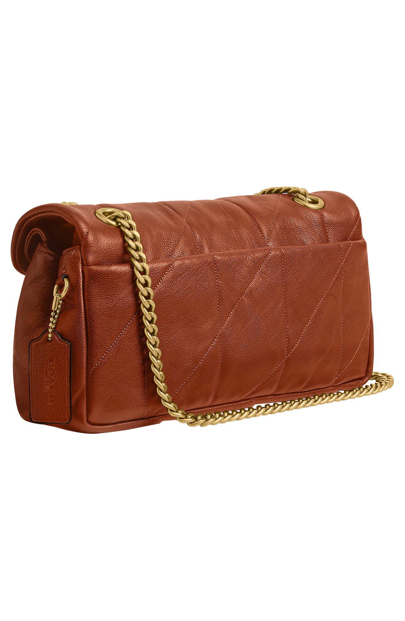 Tabby 26 Soft Quilted Shoulder Bag, Alternate, color, B4/ AMBER BROWN