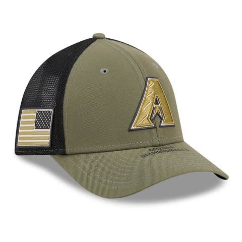 Men's New Era  Olive Arizona Diamondbacks 2026 Armed Forces Day 39THIRTY M-Crown Flex Hat