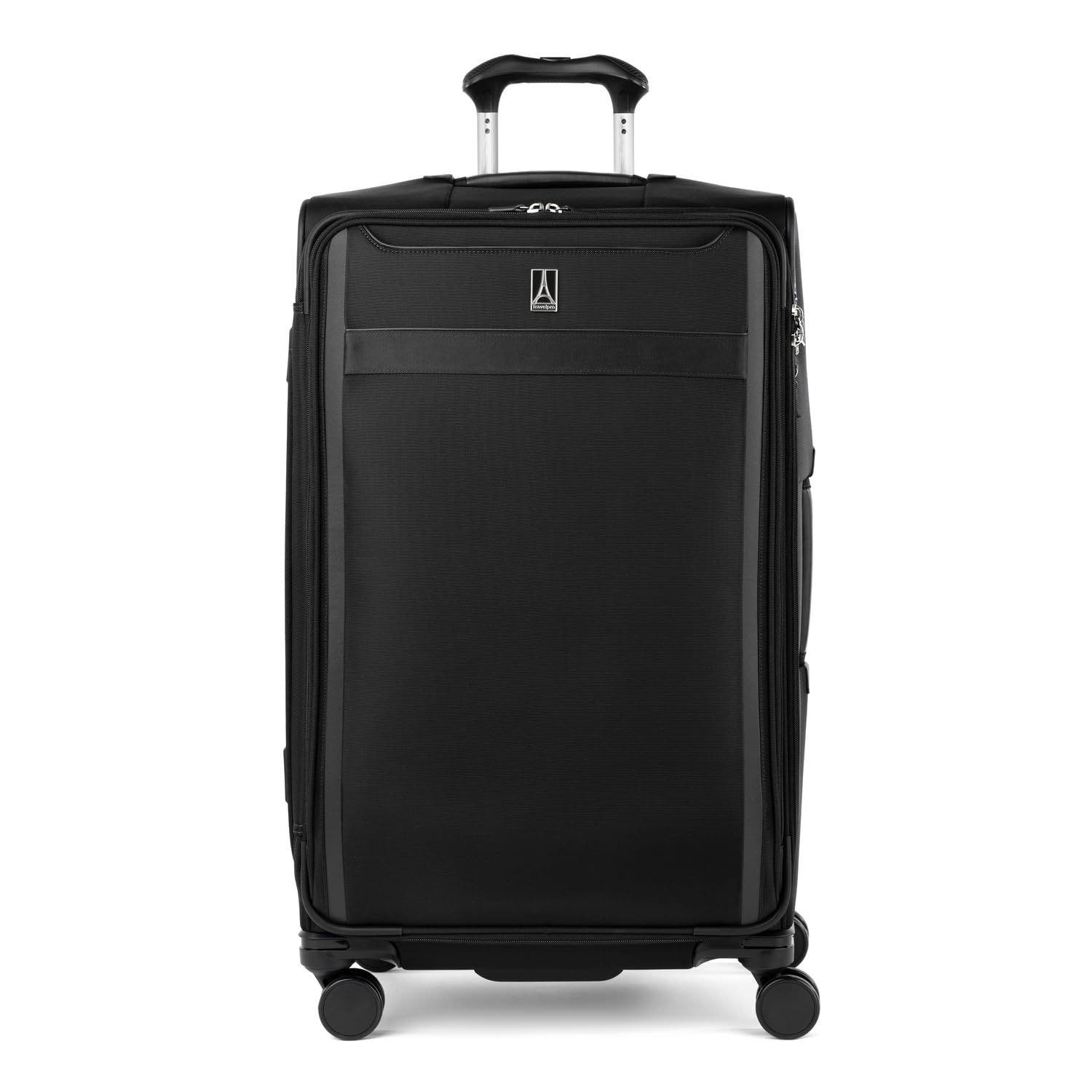 TRAVELPRO Versapack + Lightweight Softside Expandable 29" Large Check In Spinner Luggage, Main, color, Black