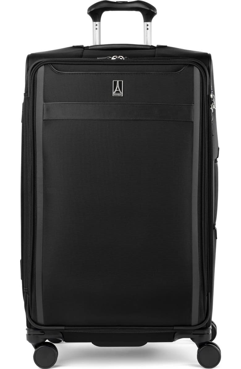 TRAVELPRO Versapack + Lightweight Softside Expandable 29" Large Check In Spinner Luggage, Main, color, Black