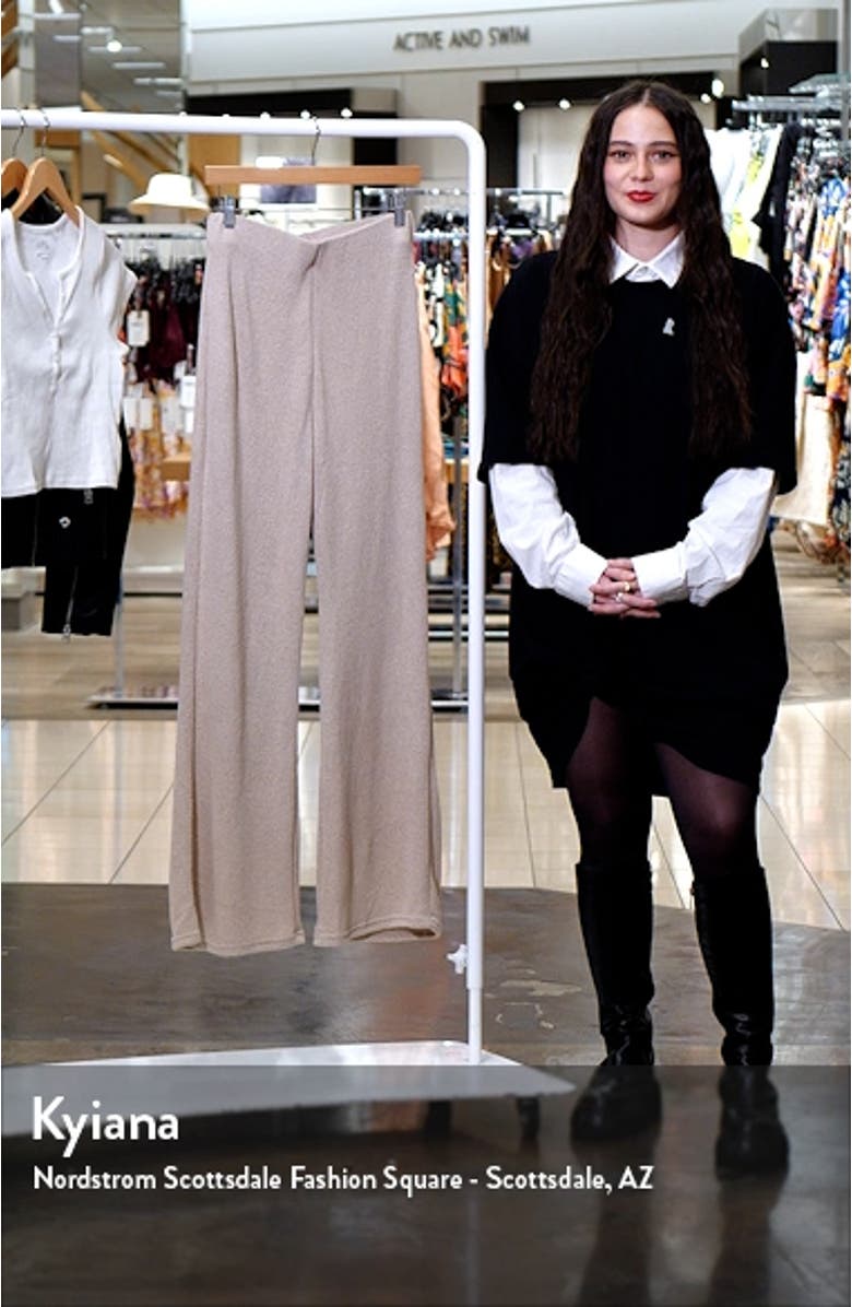 Knit Flare Pants, sales video thumbnail