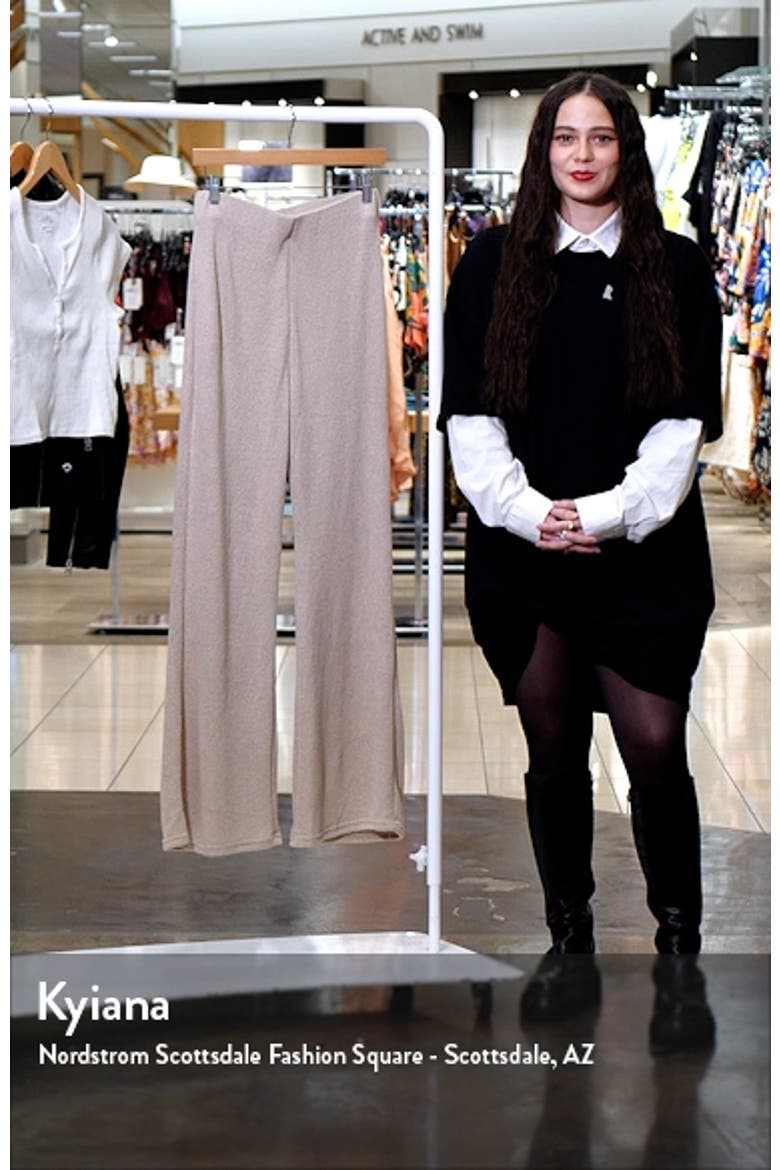 Knit Flare Pants video