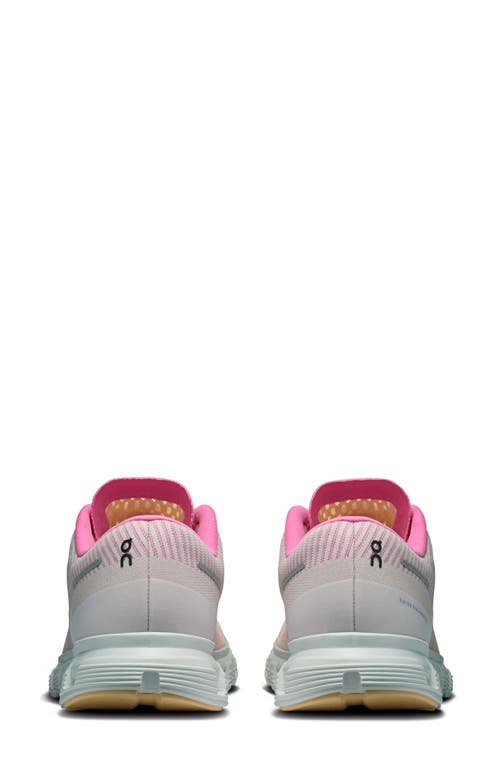 On Vibrant Gradient Sneakers With Cushied Sole In Pink