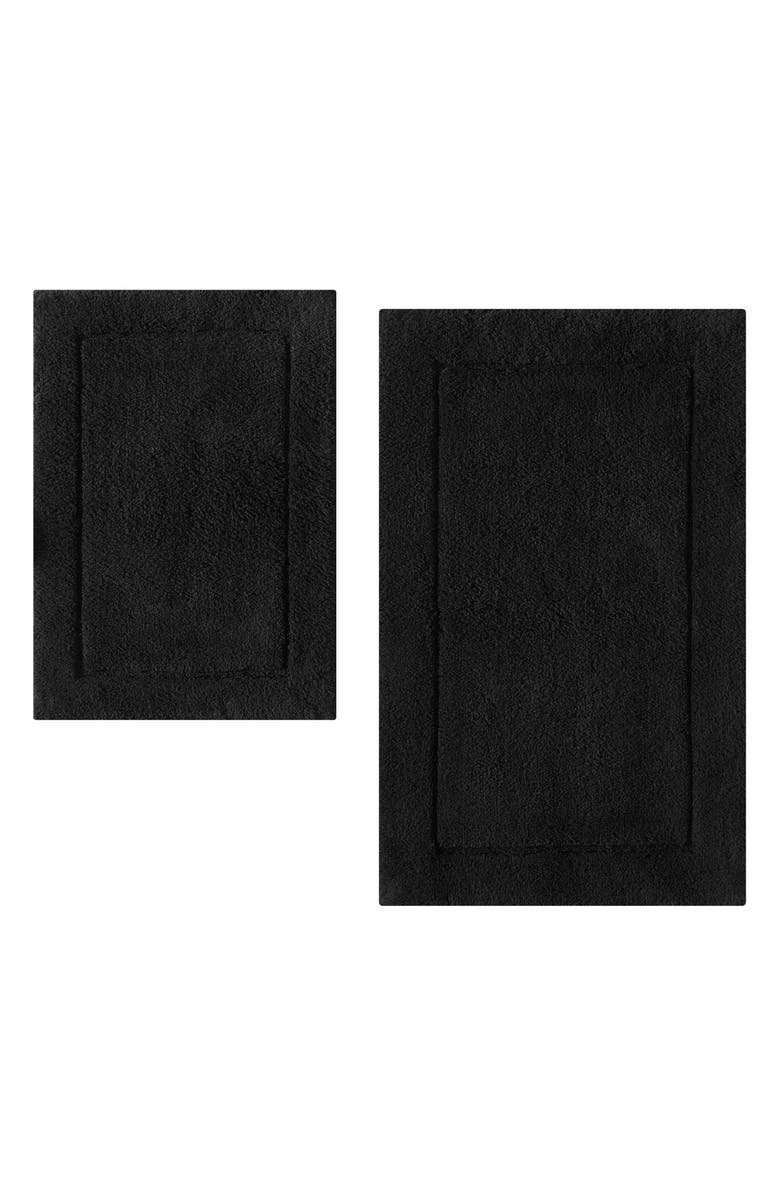Calvin Klein Essence 2-Piece Tufted Bath Mat Set, Main, color, Black