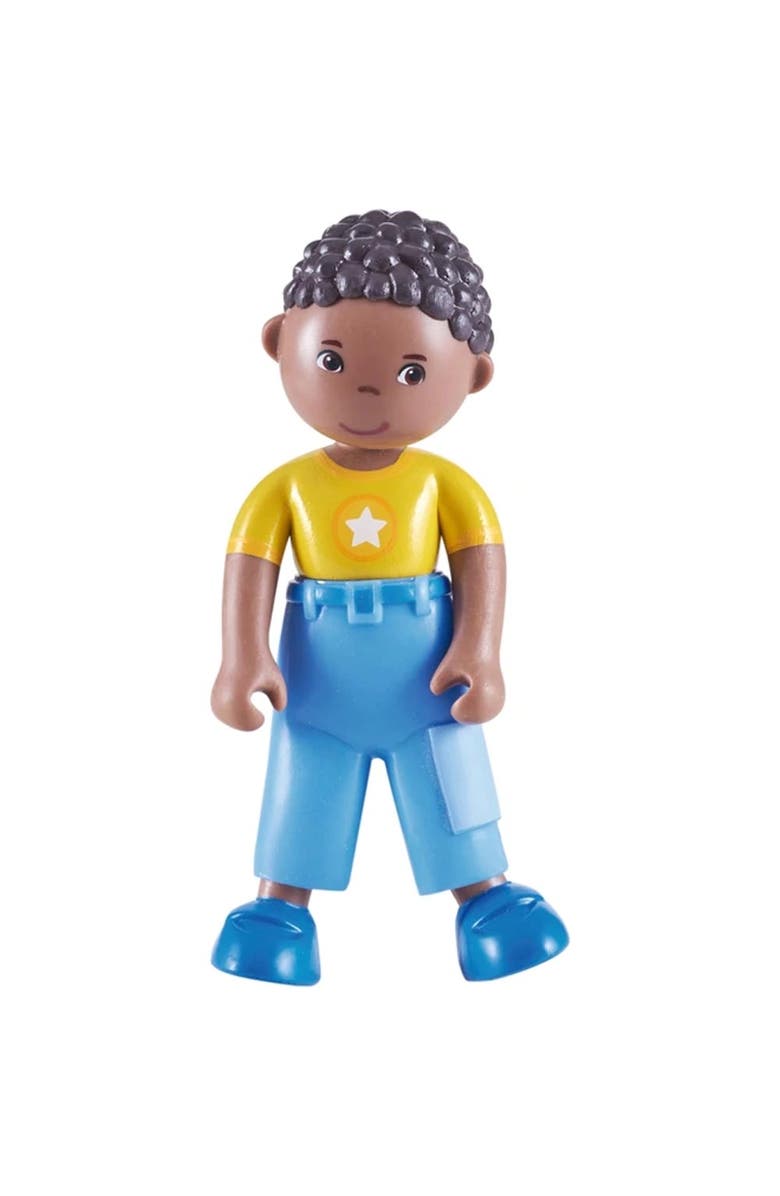HABA Little Friends Erik - 3.75" Boy Dollhouse Toy Figure, Alternate, color, 