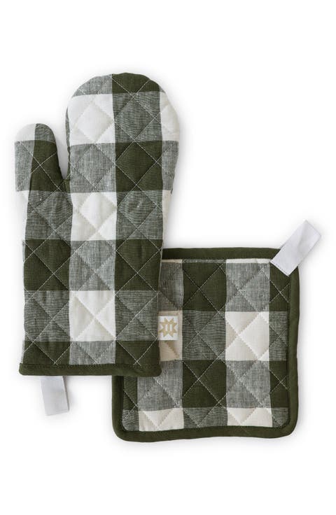 Oven Mitt & Potholder Set