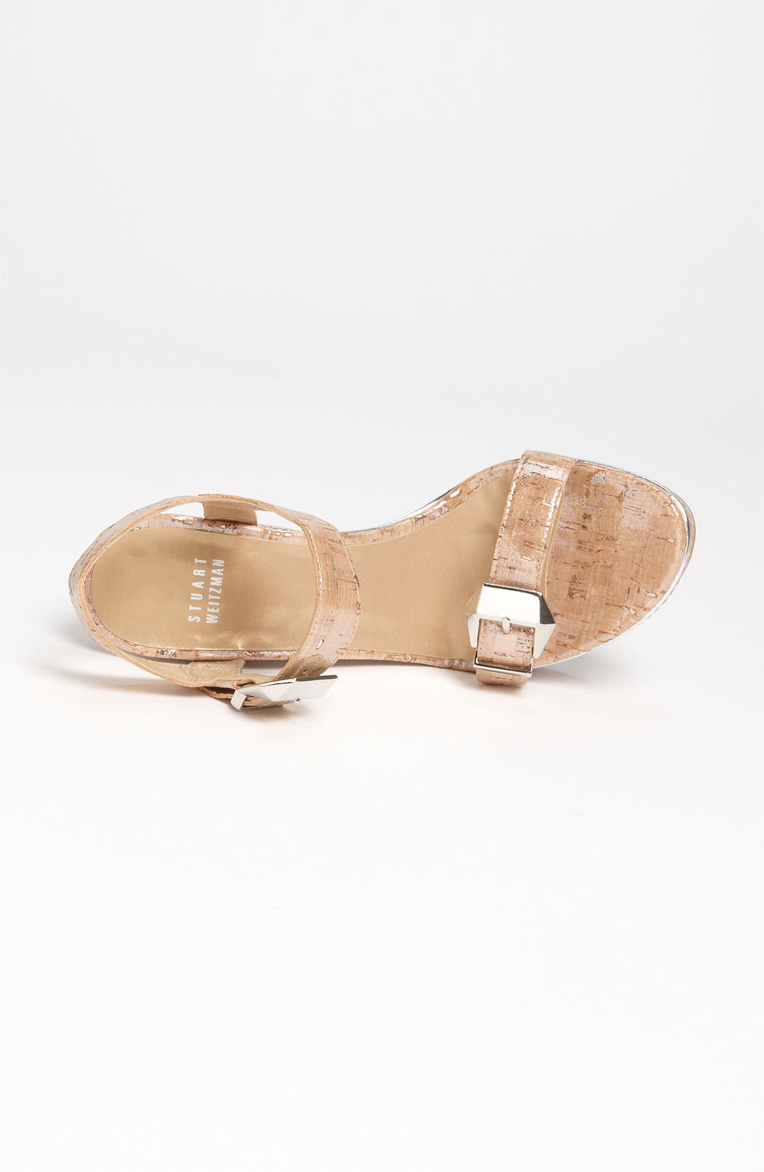 'Twofer' Wedge (Nordstrom Exclusive), Alternate, color, SILVER CORK