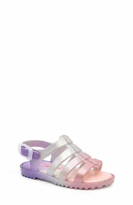 JELLYPOP Kids' Baleno Clear Glitter Sandal