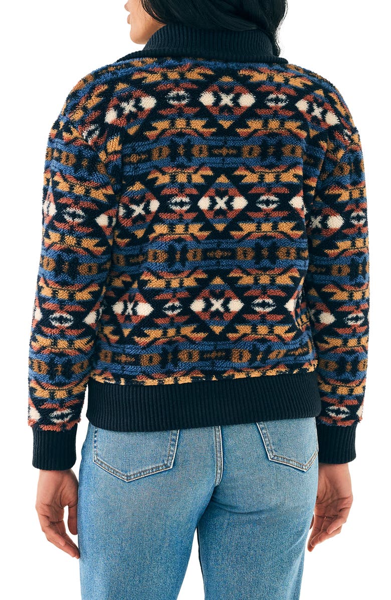 Faherty x ThunderVoice Eagle High Pile Fleece Jacket, Alternate, color,