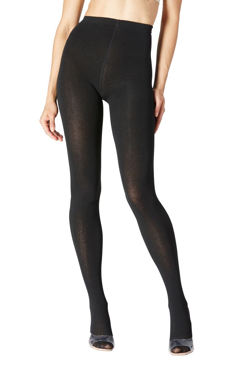 Supersoft Opaque Tights, Alternate, color, BLACK