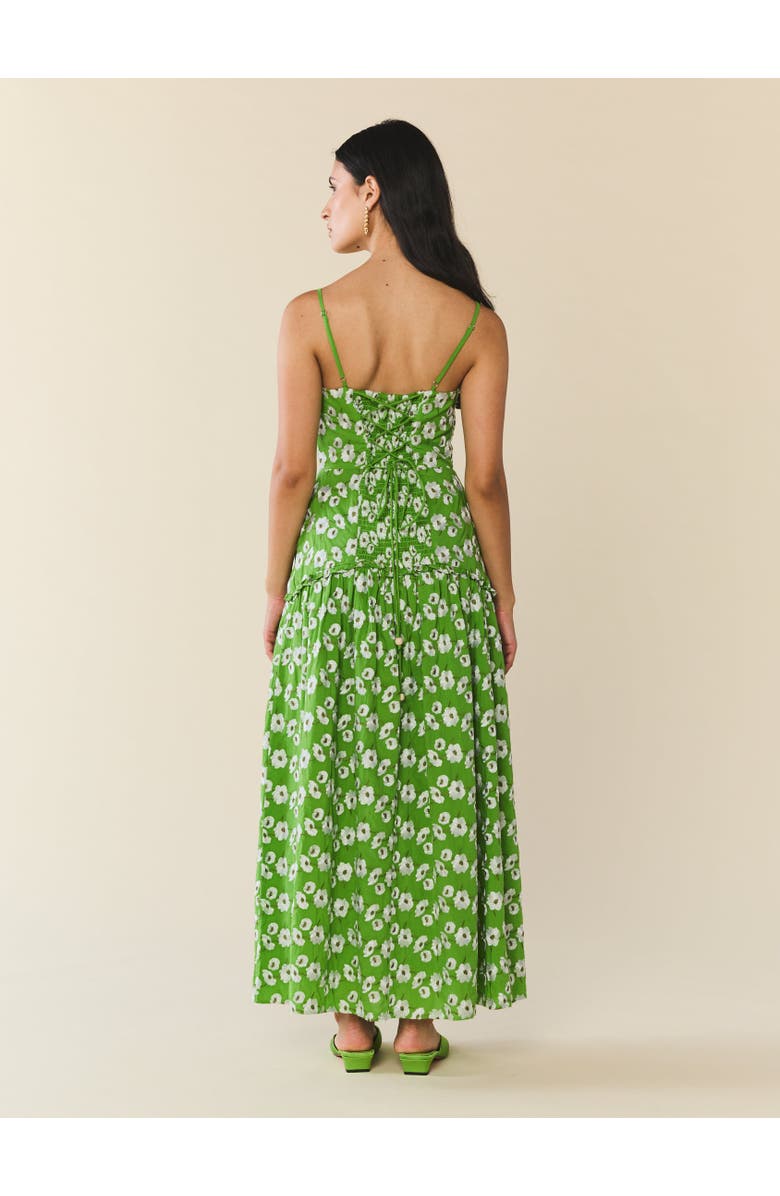 Eddy Lydia Dress, Alternate, color, Magnolia Green Embroidery