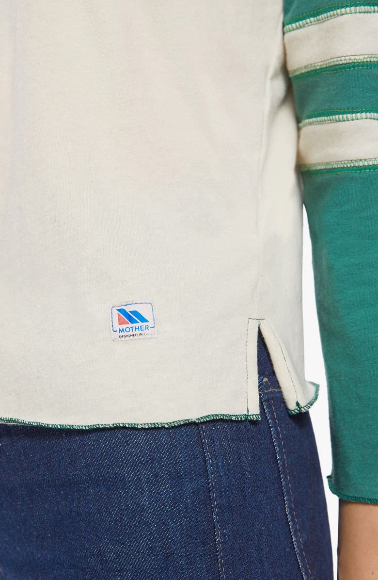 MOTHER The Sporty Raglan Sleeve T-Shirt, Alternate, color, 