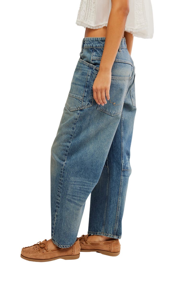 Minimalist Moxie Barrel Jeans, Alternate, color, HIGH HOPES