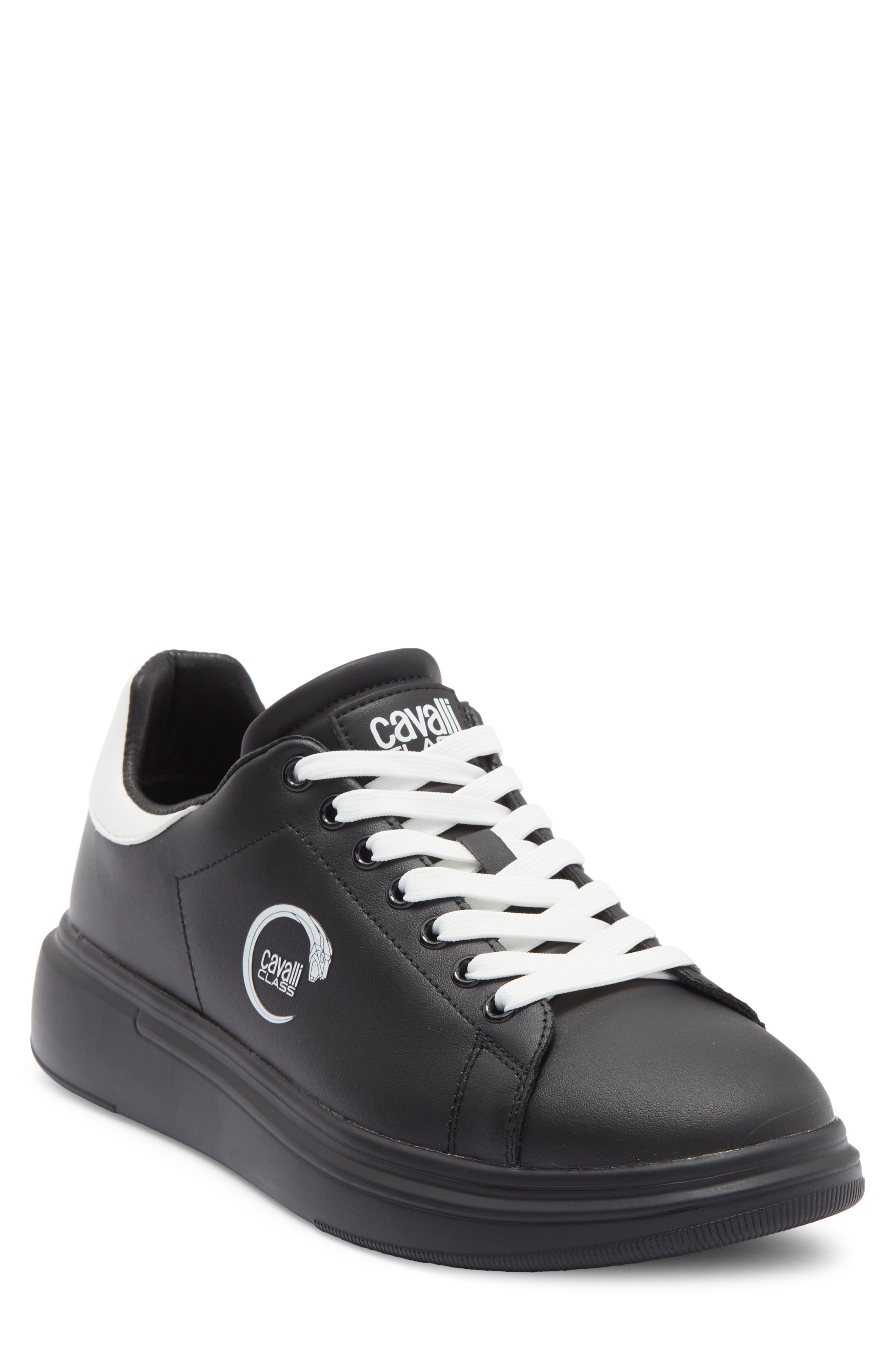 Roberto Cavalli Cavalli Class Logo Low Top Sneaker