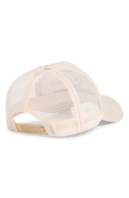 Worn/west The Pink Flamingo Trucker Hat In Sand