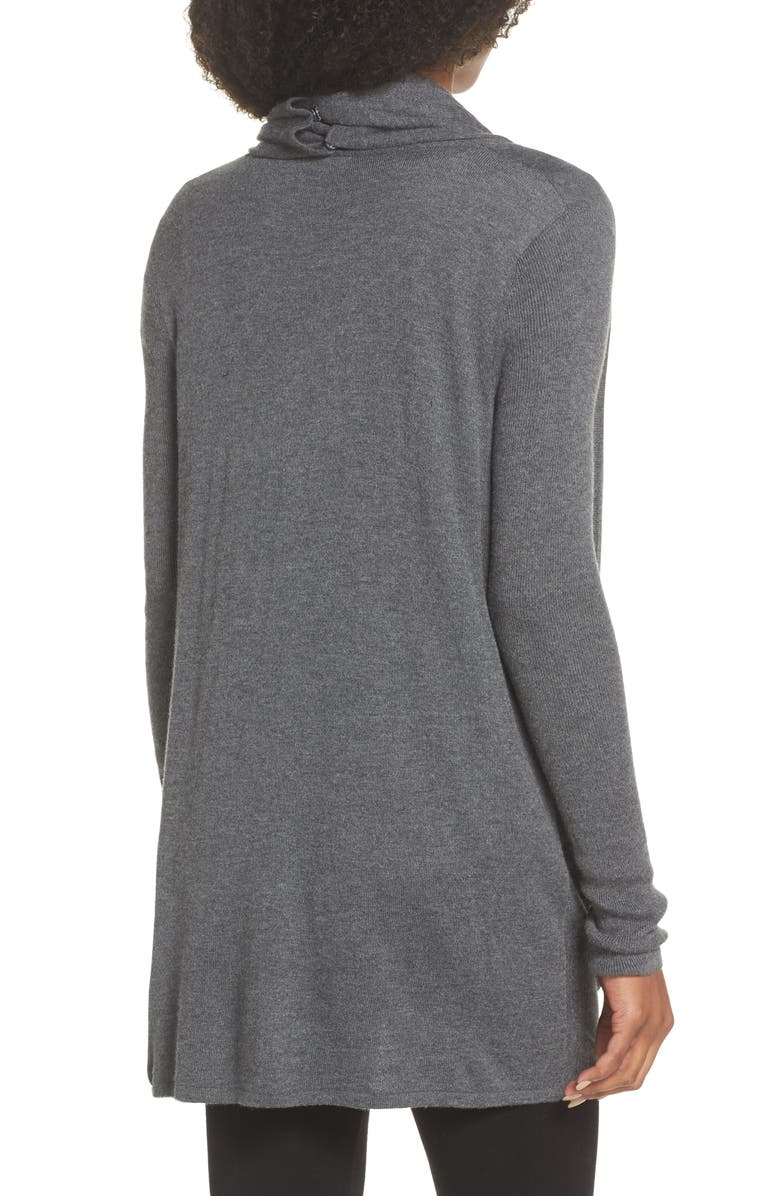 Nordstrom Lingerie Long Wrap Cardigan, Alternate, color,