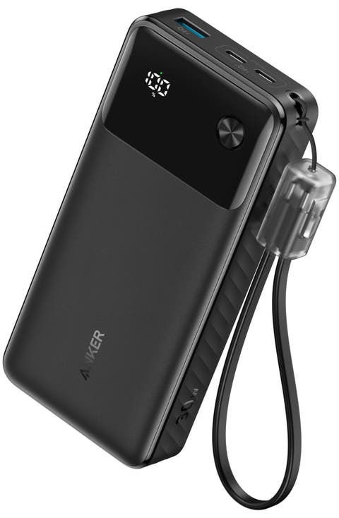 Power Bank 20,000 mAh 30W with USB-C to USB-C Cable