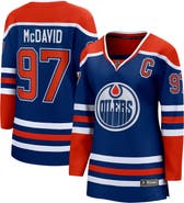 FANATICS Women's Fanatics Branded Connor McDavid Royal Edmonton Oilers Home Premier Breakaway Player Jersey