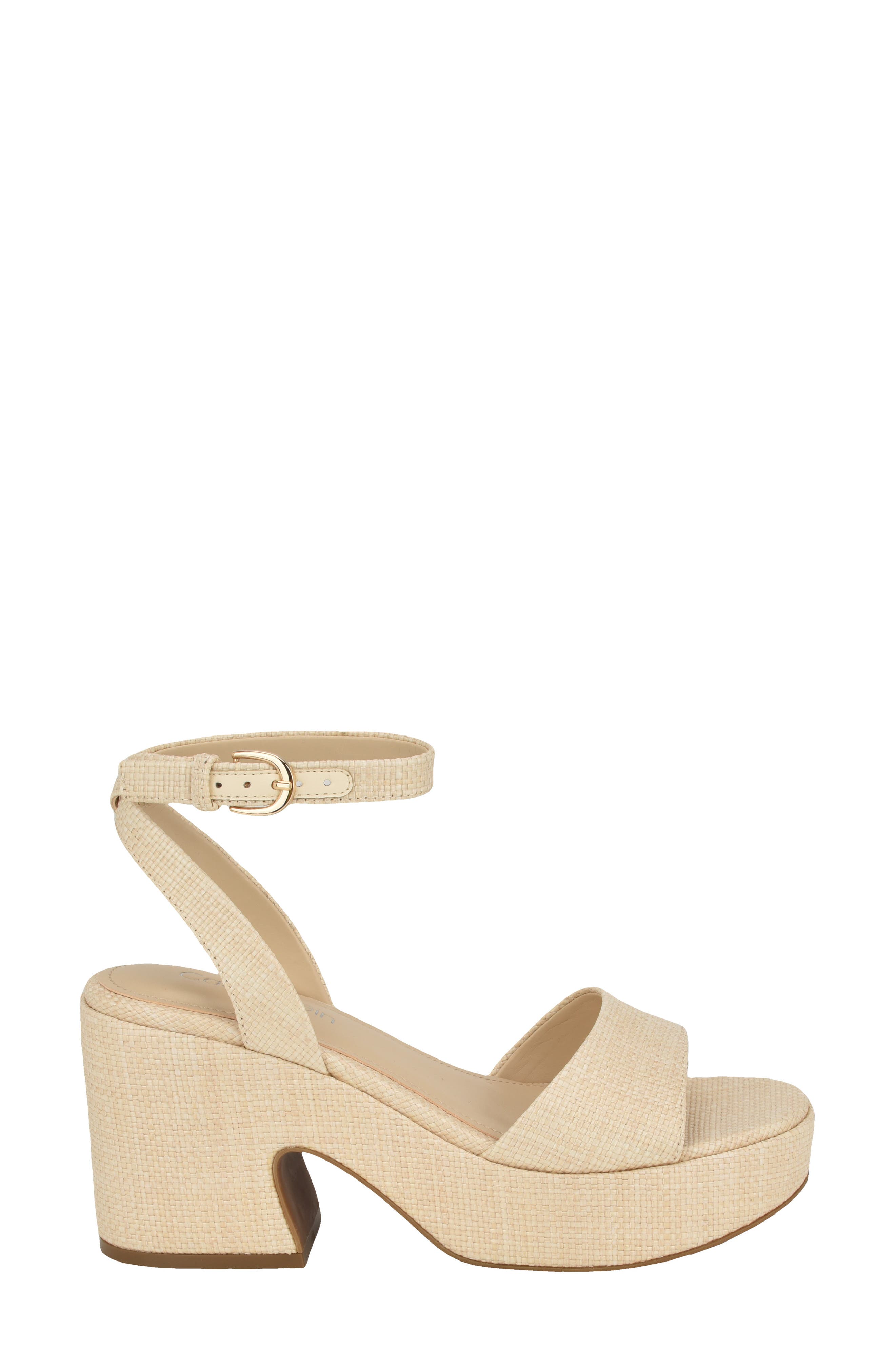 Calvin Klein Summer Ankle Strap Sandal, Alternate, color, 