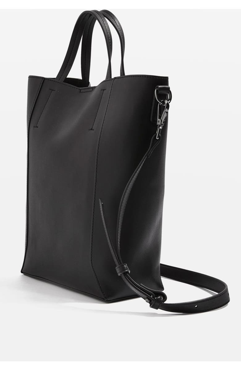 Topshop Sarah Studded Mini Tote Bag, Alternate, color,