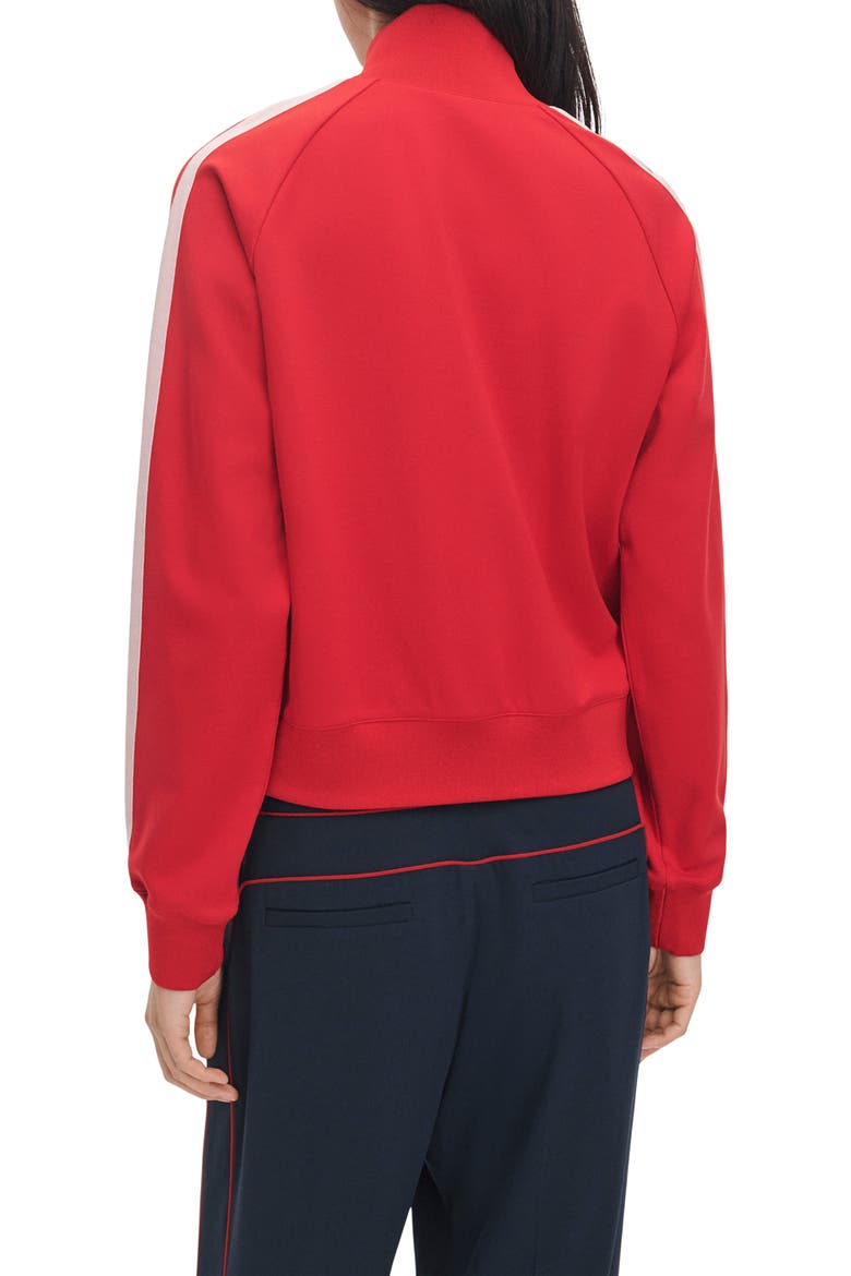Irina Ponte Track Jacket, Alternate, color, RED MULTI