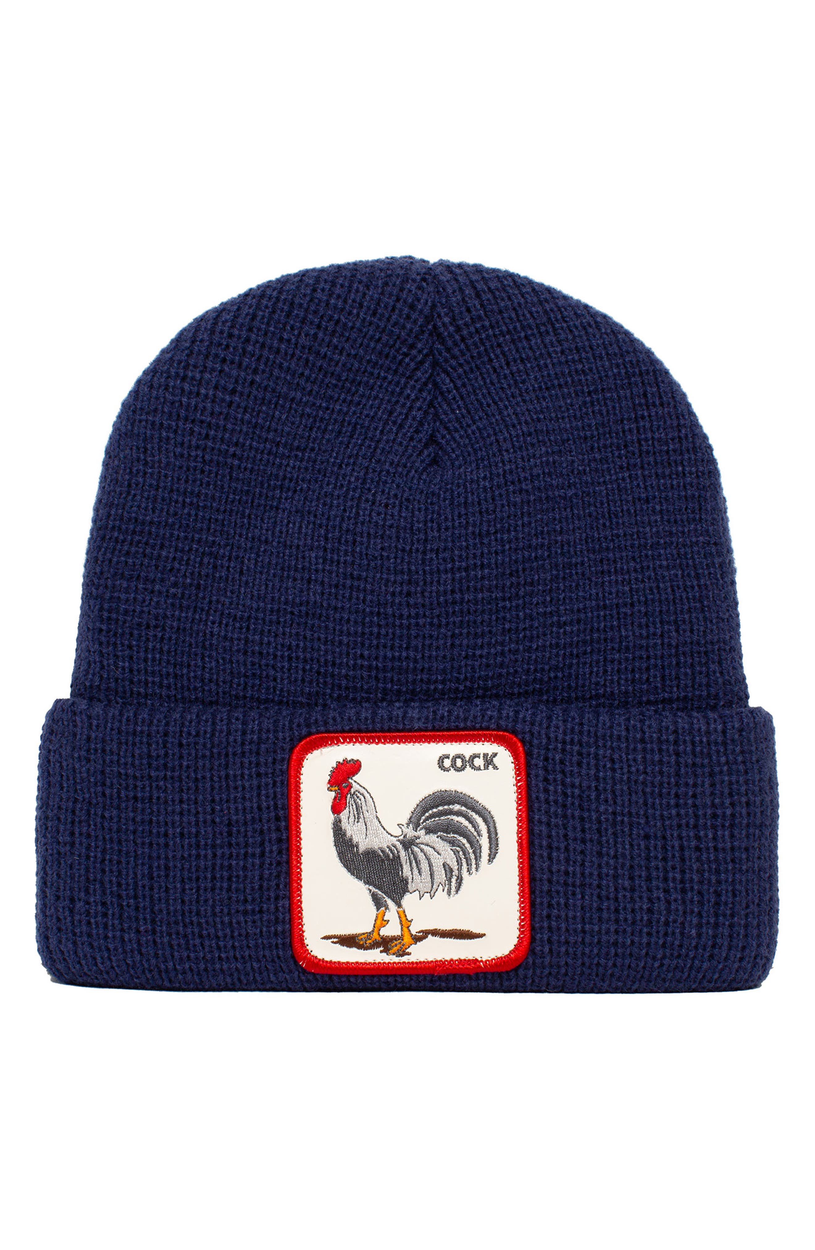 Goorin Bros. Morning Call Rooster Patch Beanie