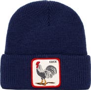 Goorin Bros. Morning Call Rooster Patch Beanie