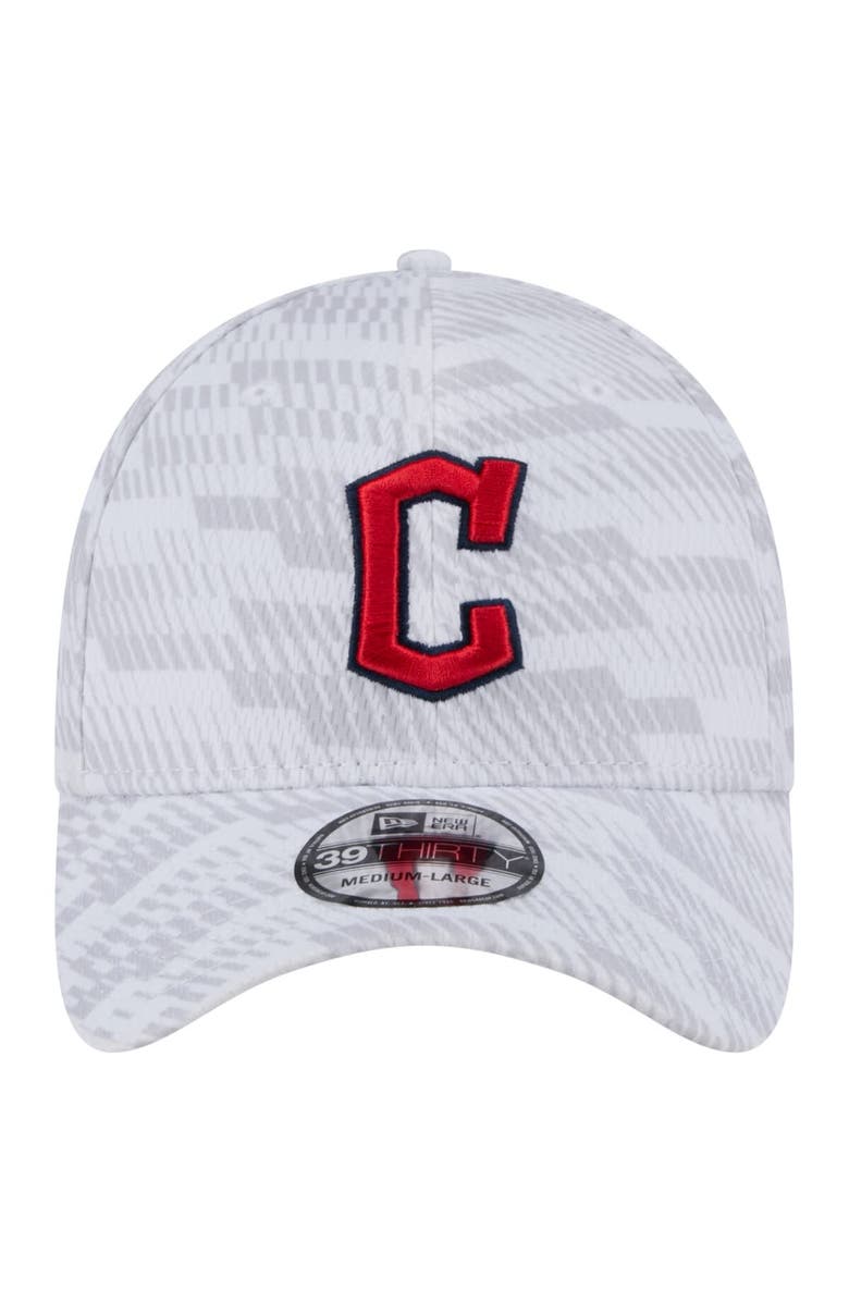 New Era Men's New Era  White Cleveland Guardians Graded 39THIRTY Stretch Fit Hat, Alternate, color, 