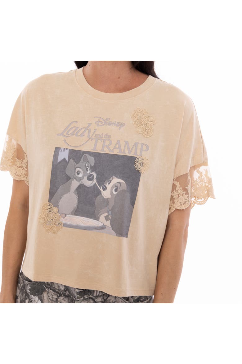 Short Sleeve T-Shirt, Alternate, color, Beige Lady Tramp
