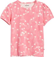 Mini Rodini Kids' Starfall Short Sleeve Top