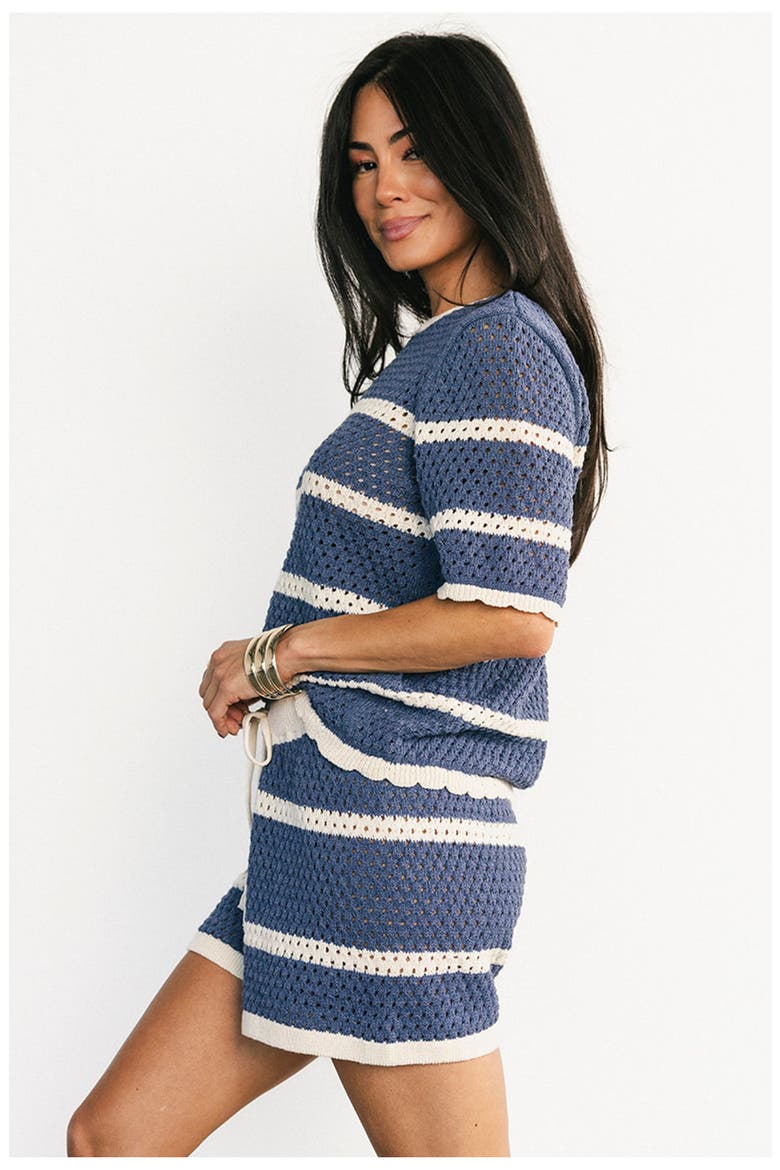 Playa Crochet Set, Alternate, color, Blue and Natural