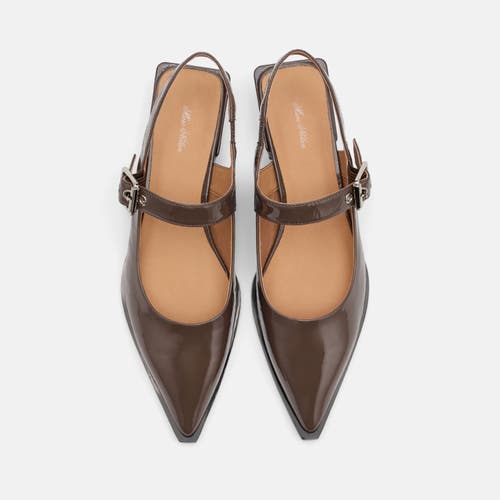 Marc Nolan Chelsea Leather Slingback Block Heels In Multi