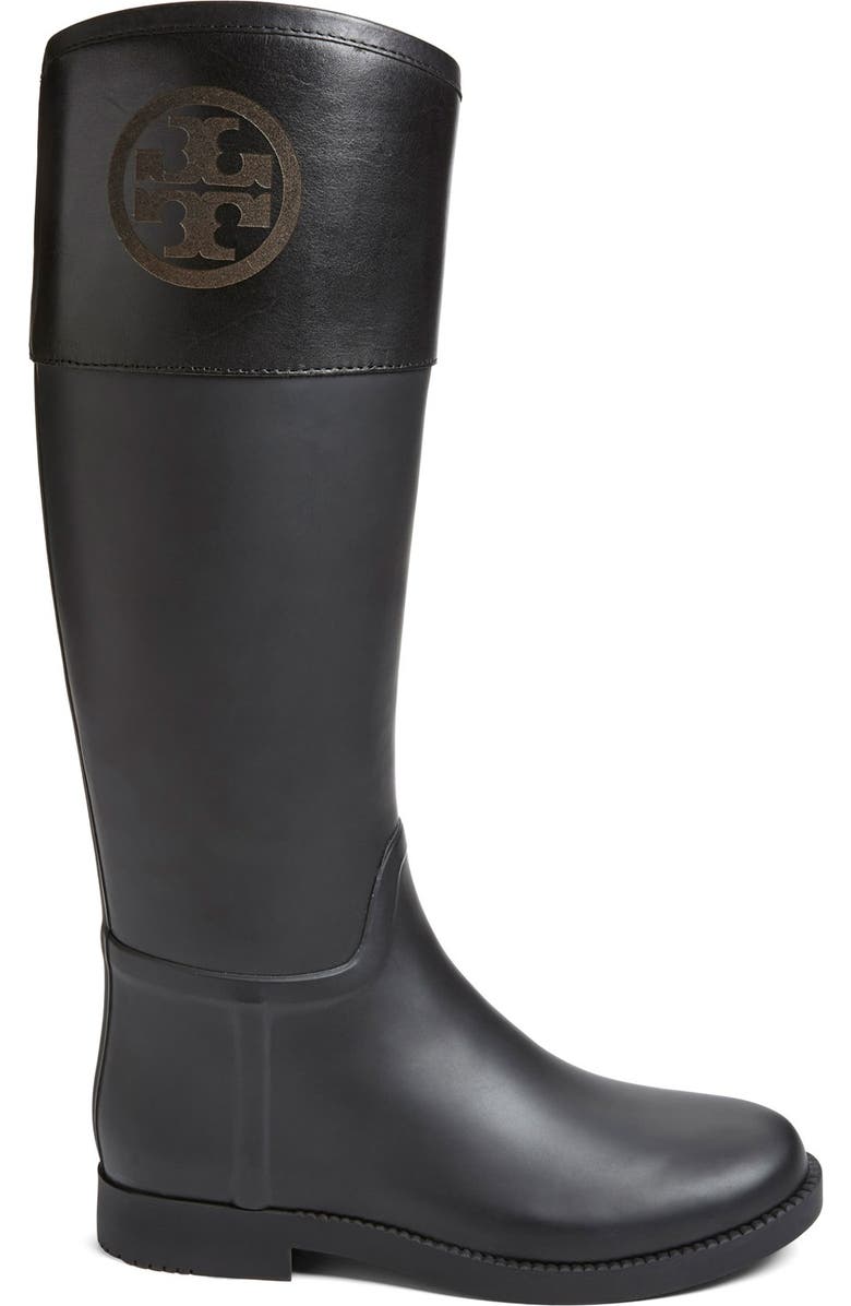 Tory Burch 'Classic' Rain Boot, Alternate, color,