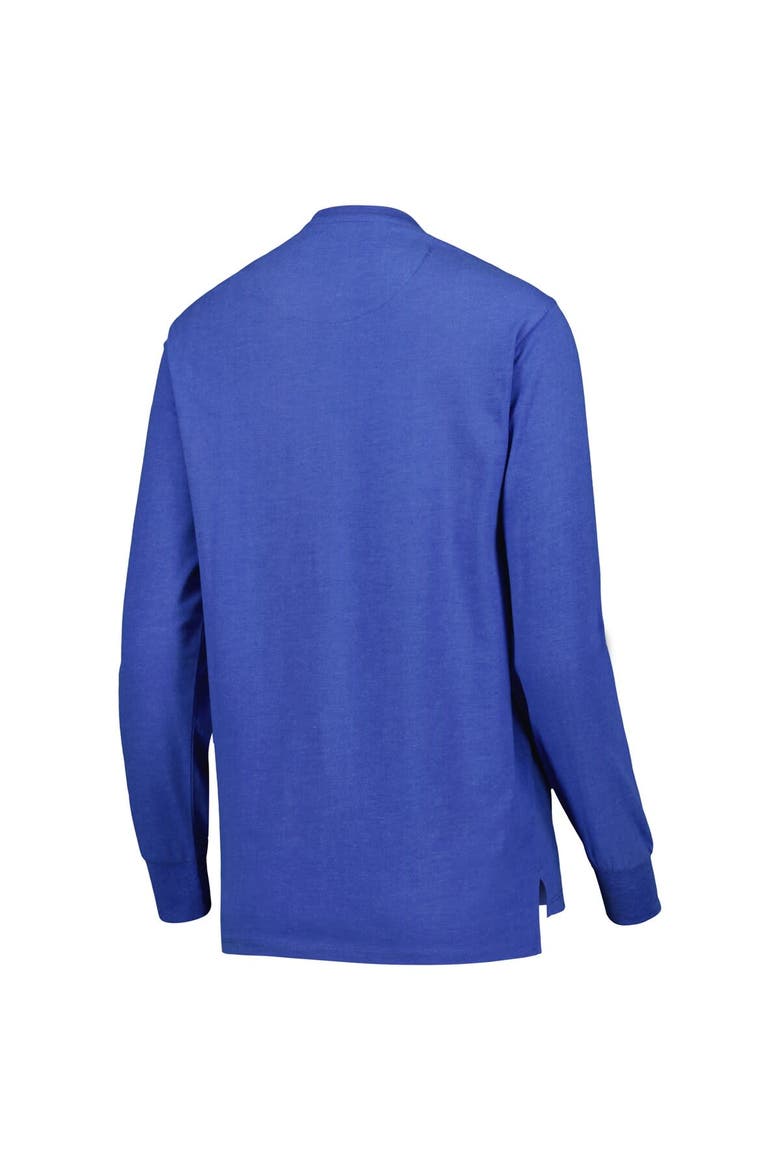 Women's Pressbox Royal Kentucky Wildcats Two-Hit Canyon Long Sleeve T-Shirt, Alternate, color, Royal