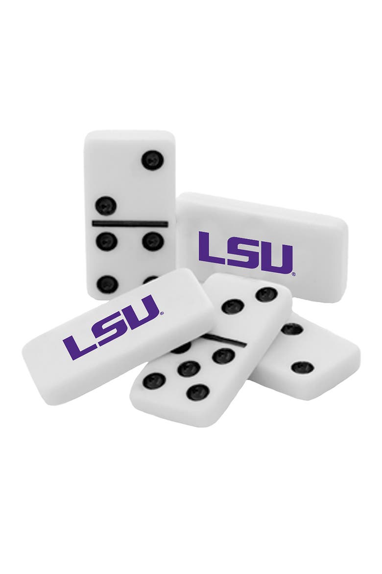 LSU Tigers Dominoes, Alternate, color, Multicolor
