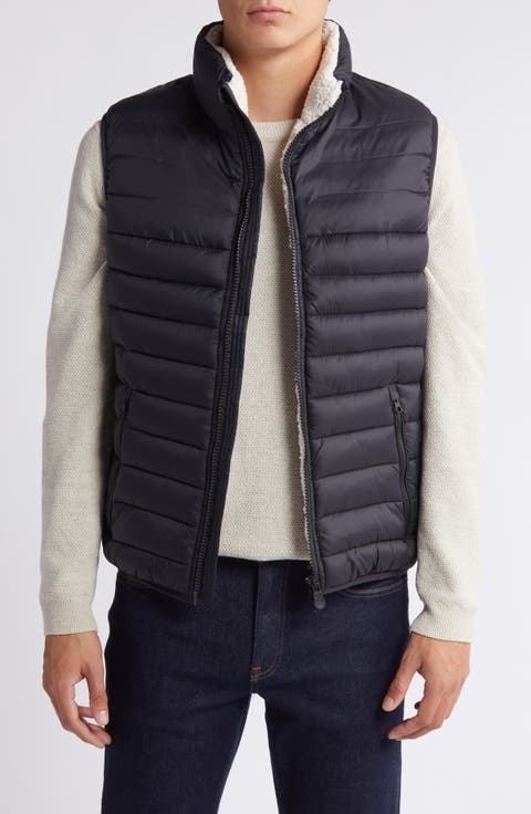 Majus Quilted Water Resistant Recycled Nylon Puffer Vest